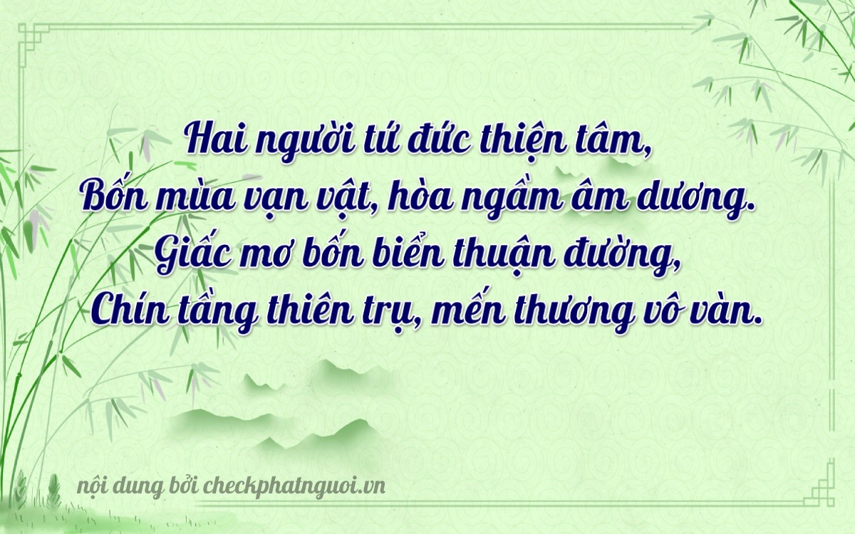 Bài thơ ý nghĩa cho <b>biển số 70A-02449</b> tại website checkphatnguoi.vn