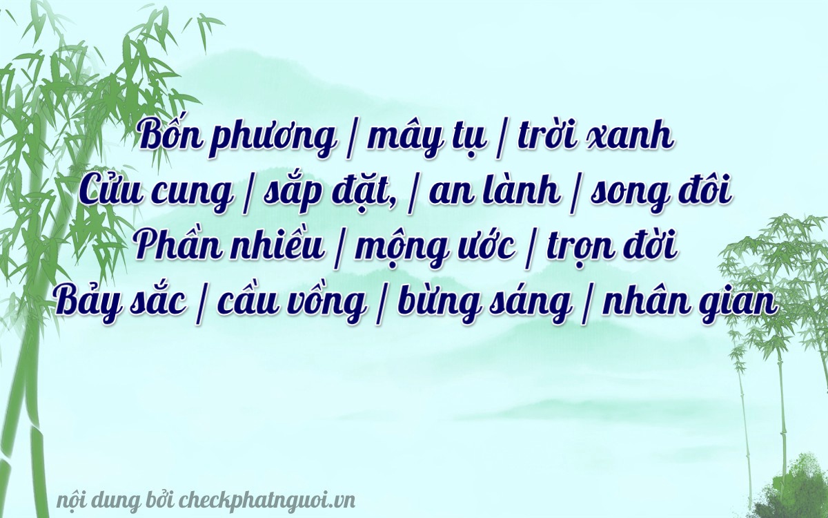 Bài thơ ý nghĩa cho <b>biển số 70A-49574</b> tại website checkphatnguoi.vn