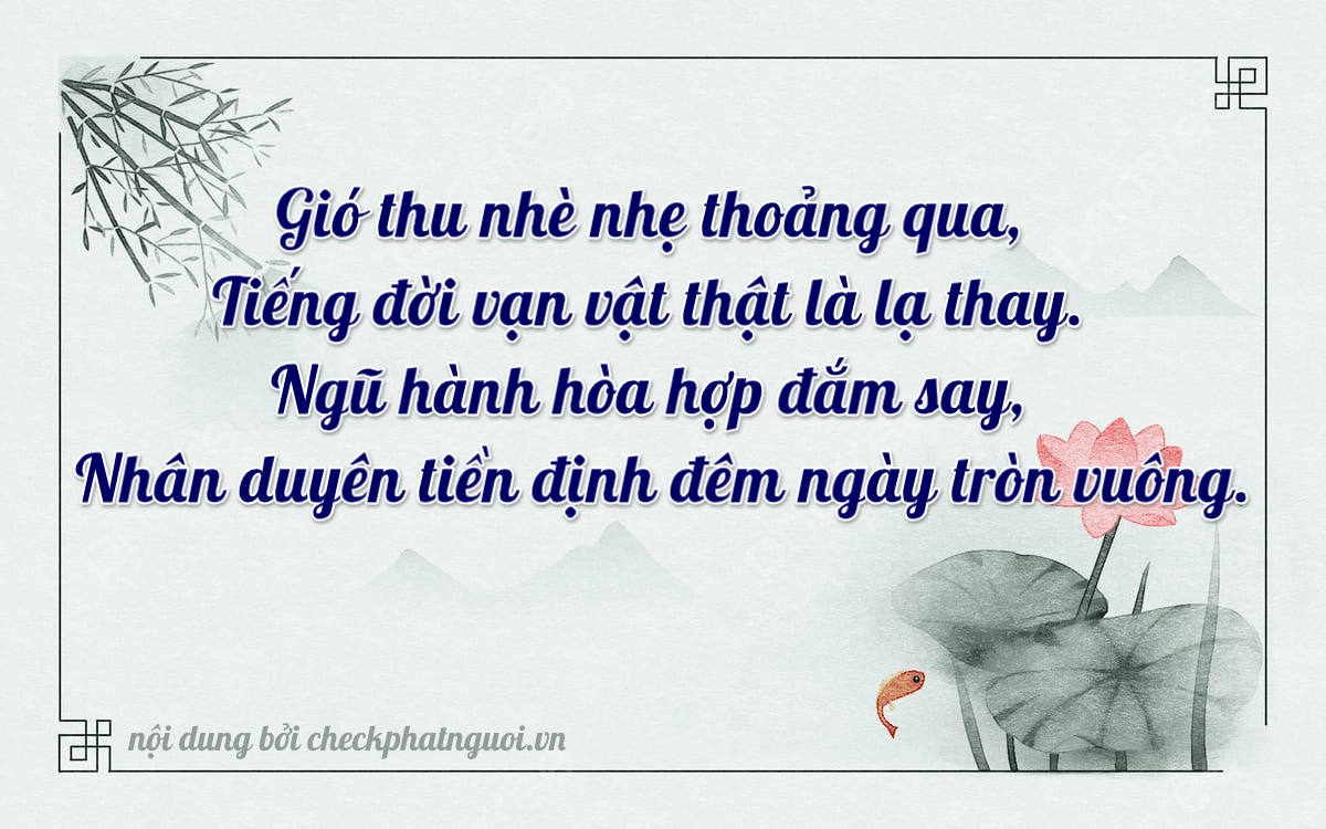Bài thơ ý nghĩa cho <b>biển số 70A-53881</b> tại website checkphatnguoi.vn