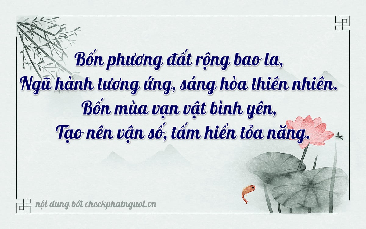 Bài thơ ý nghĩa cho <b>biển số 70A-54284</b> tại website checkphatnguoi.vn