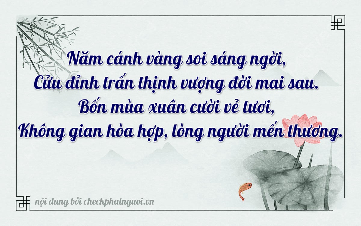 Bài thơ ý nghĩa cho <b>biển số 70A-59940</b> tại website checkphatnguoi.vn