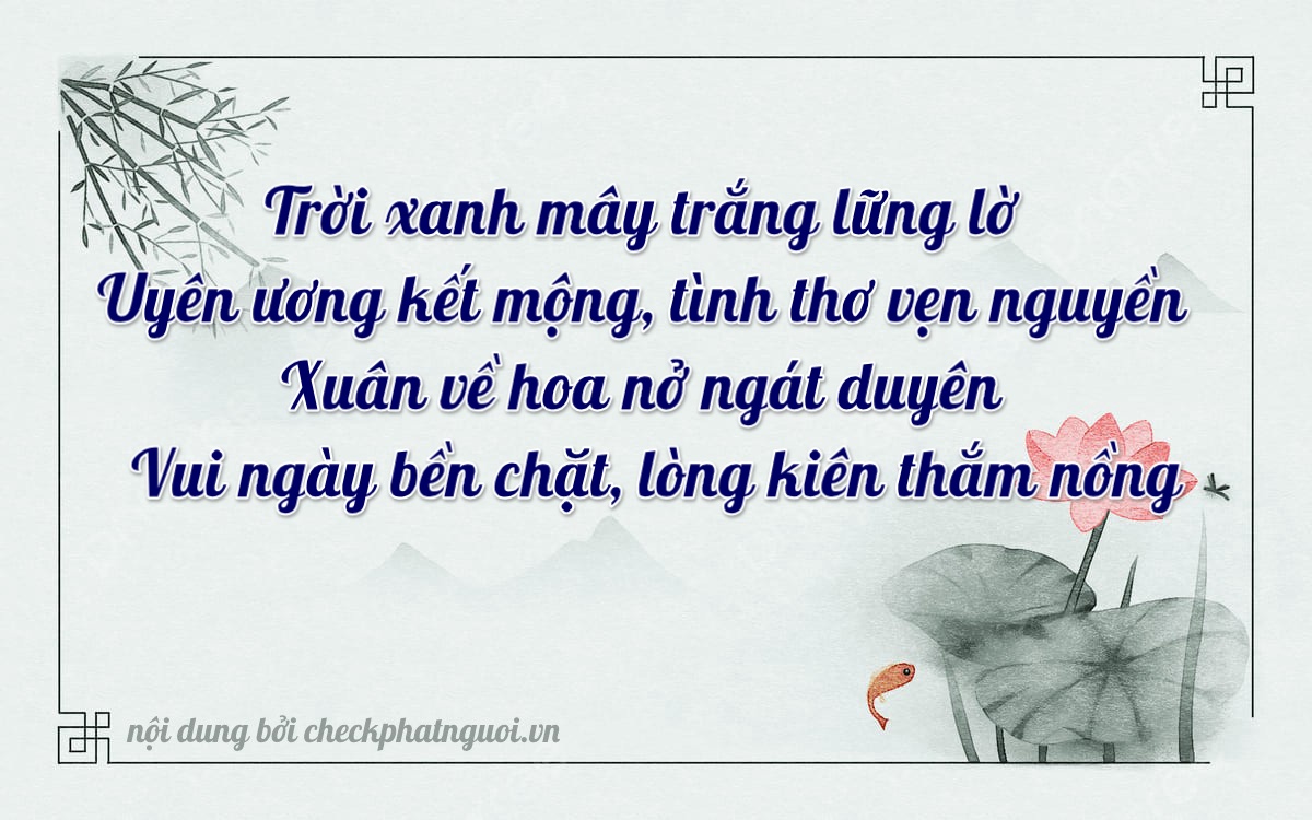 Bài thơ ý nghĩa cho <b>biển số 70AA-39753</b> tại website checkphatnguoi.vn