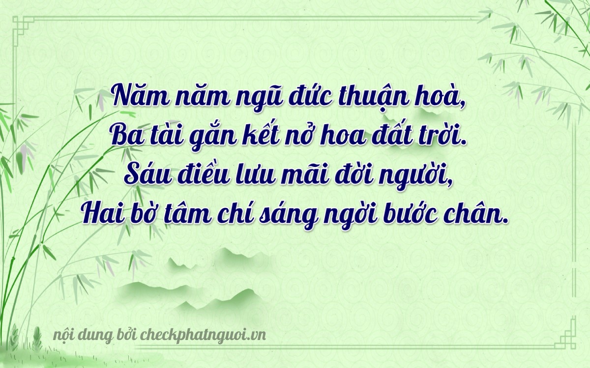 Bài thơ ý nghĩa cho <b>biển số 70B1-53652</b> tại website checkphatnguoi.vn