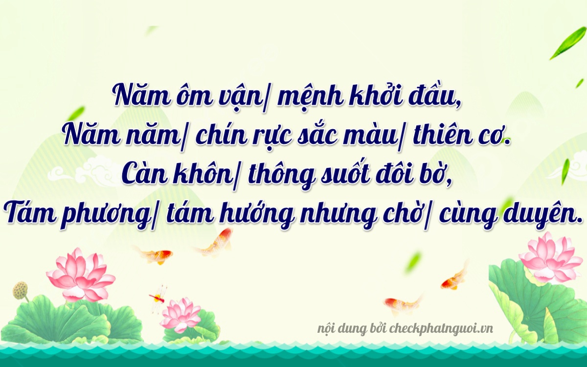 Bài thơ ý nghĩa cho <b>biển số 70B1-59986</b> tại website checkphatnguoi.vn