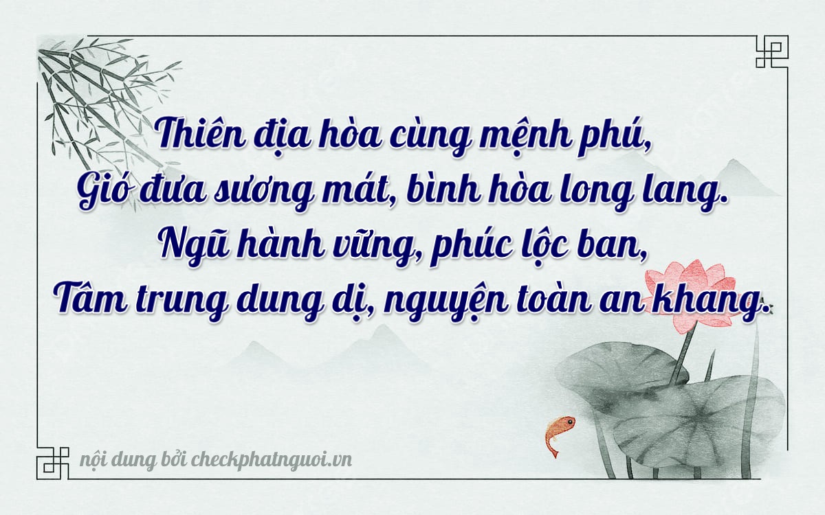 Bài thơ ý nghĩa cho <b>biển số 70B2-03774</b> tại website checkphatnguoi.vn