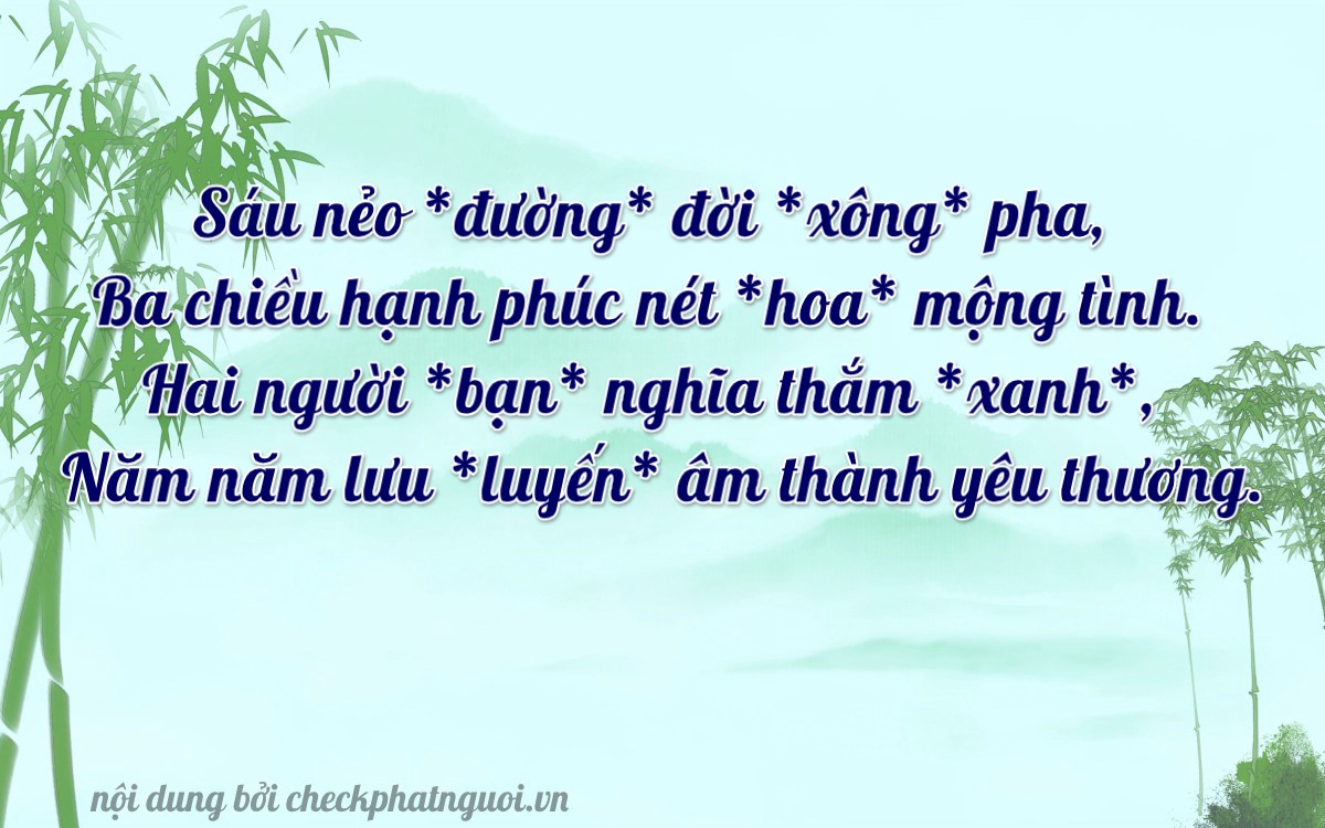 Bài thơ ý nghĩa cho <b>biển số 70B-63215</b> tại website checkphatnguoi.vn
