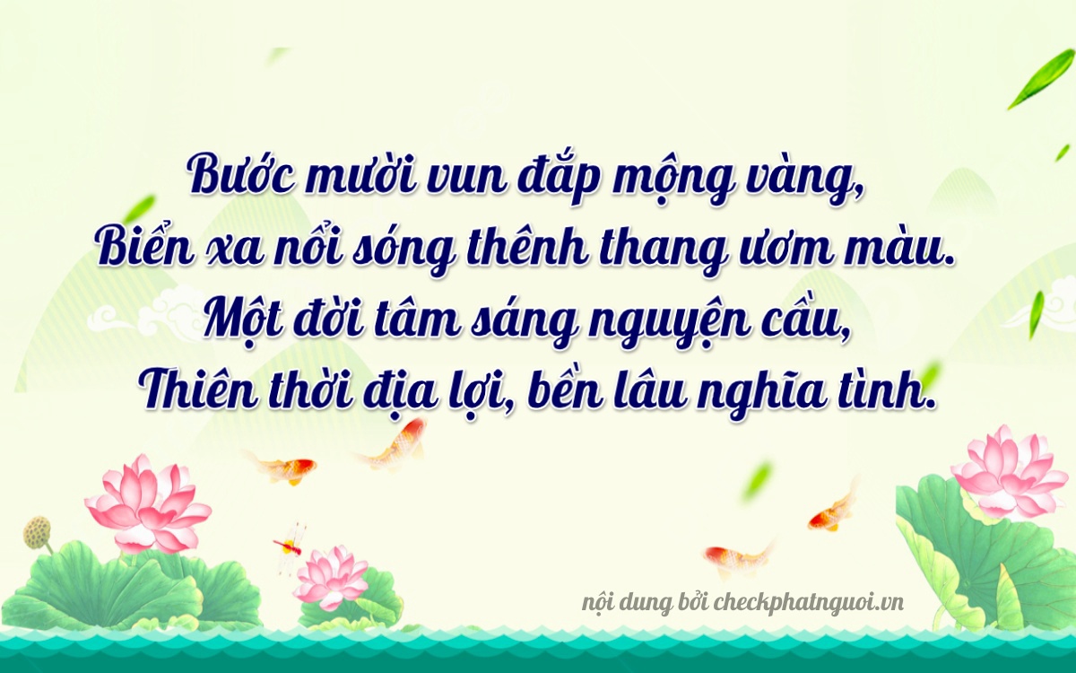 Bài thơ ý nghĩa cho <b>biển số 70C-06801</b> tại website checkphatnguoi.vn