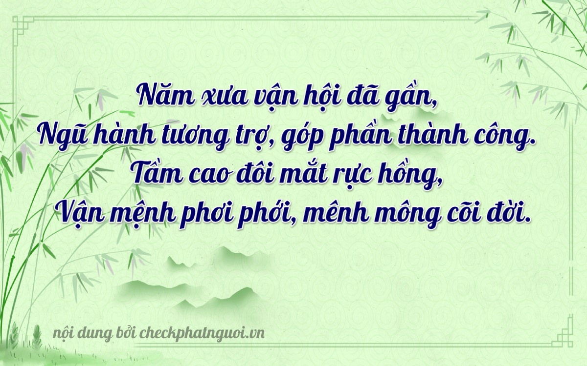 Bài thơ ý nghĩa cho <b>biển số 70C-5920</b> tại website checkphatnguoi.vn