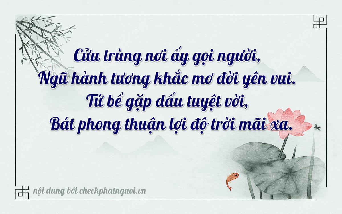 Bài thơ ý nghĩa cho <b>biển số 70E1-59428</b> tại website checkphatnguoi.vn