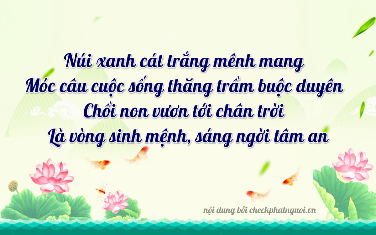 Bài thơ ý nghĩa cho <b>biển số 70F-0779</b> tại website checkphatnguoi.vn