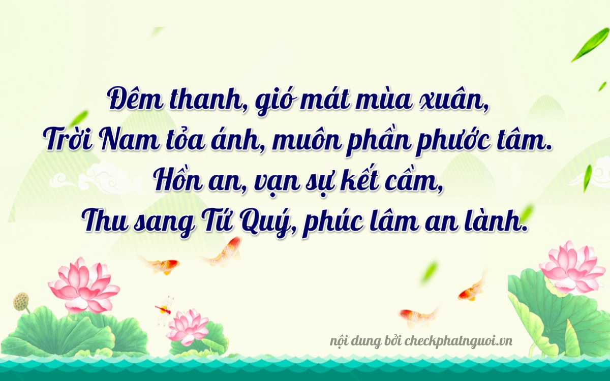 Bài thơ ý nghĩa cho <b>biển số 70F1-22598</b> tại website checkphatnguoi.vn