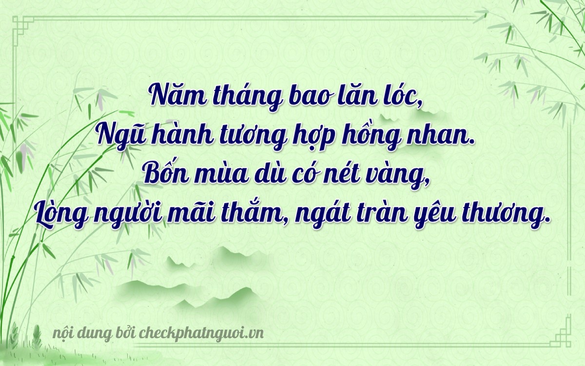 Bài thơ ý nghĩa cho <b>biển số 70FA-05244</b> tại website checkphatnguoi.vn