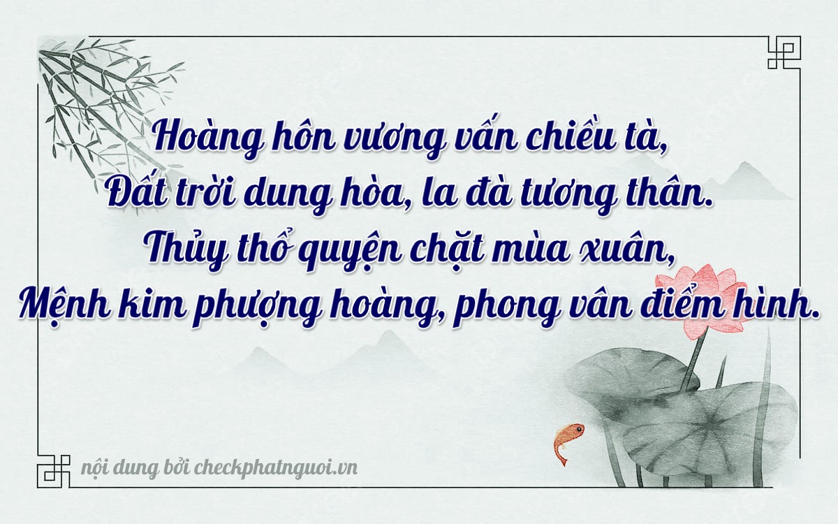 Bài thơ ý nghĩa cho <b>biển số 70G1-46129</b> tại website checkphatnguoi.vn