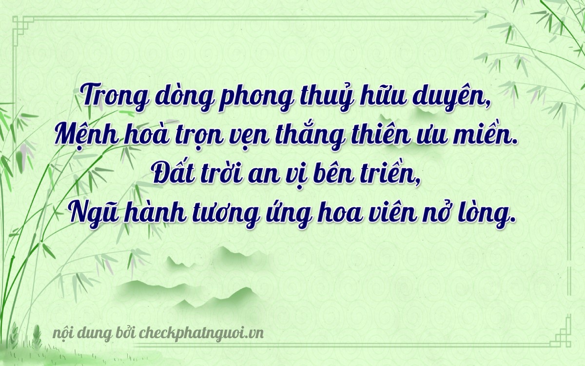Bài thơ ý nghĩa cho <b>biển số 70G1-64438</b> tại website checkphatnguoi.vn