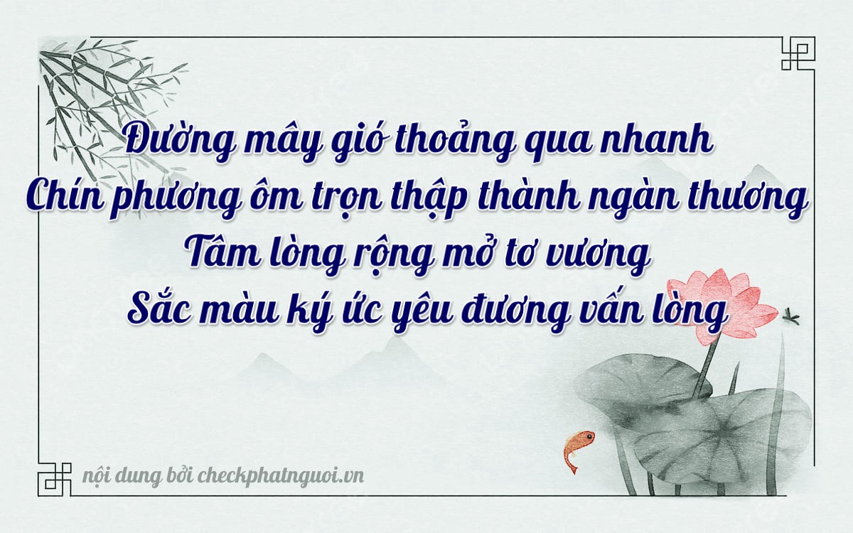 Bài thơ ý nghĩa cho <b>biển số 70G1-87963</b> tại website checkphatnguoi.vn