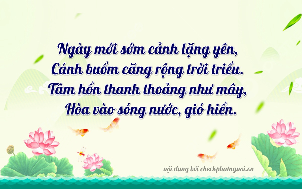 Bài thơ ý nghĩa cho <b>biển số 70G1-89700</b> tại website checkphatnguoi.vn