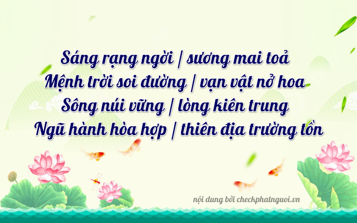 Bài thơ ý nghĩa cho <b>biển số 70GA-09169</b> tại website checkphatnguoi.vn