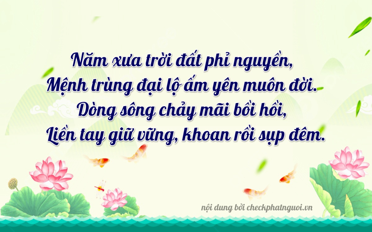 Bài thơ ý nghĩa cho <b>biển số 70GA-09277</b> tại website checkphatnguoi.vn