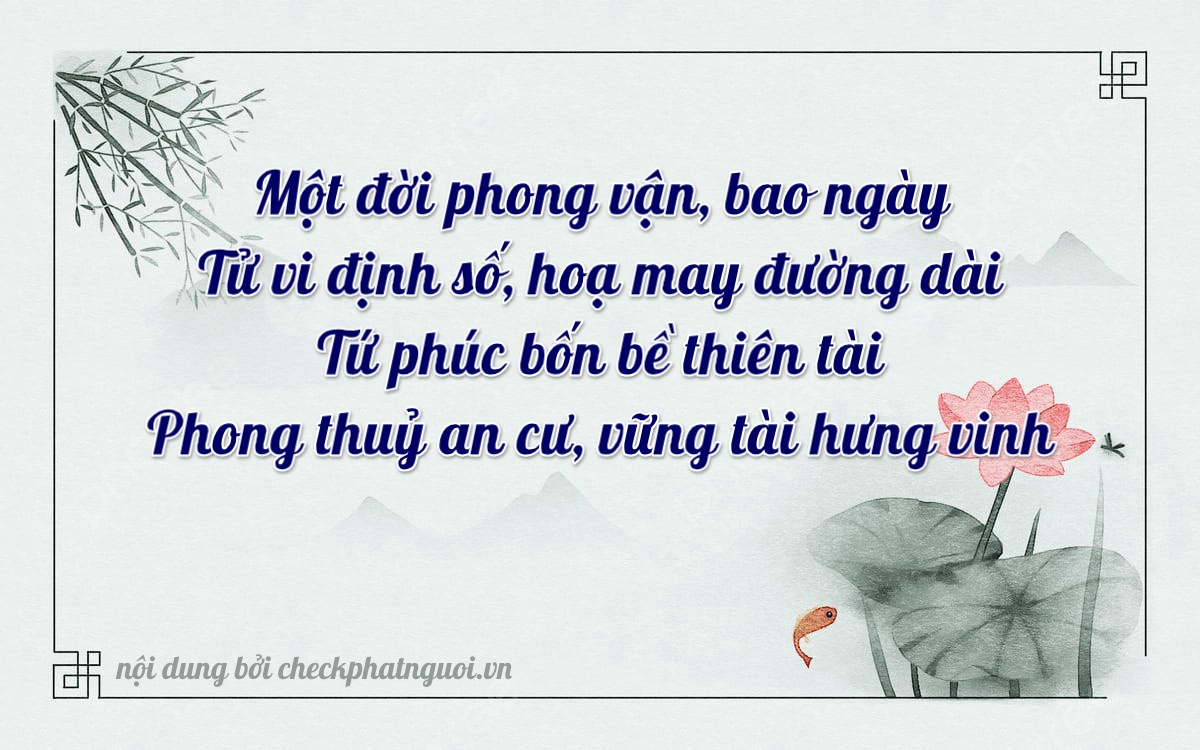 Bài thơ ý nghĩa cho <b>biển số 70H-2887</b> tại website checkphatnguoi.vn