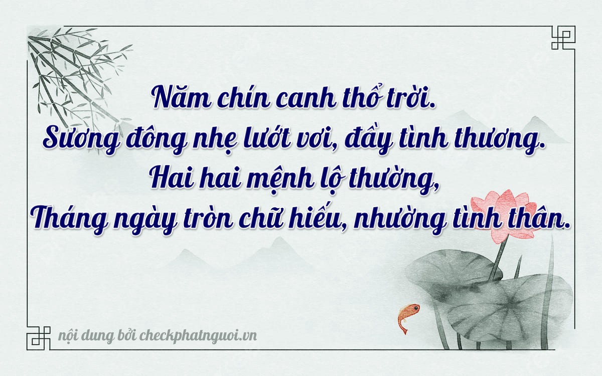 Bài thơ ý nghĩa cho <b>biển số 70K1-09222</b> tại website checkphatnguoi.vn