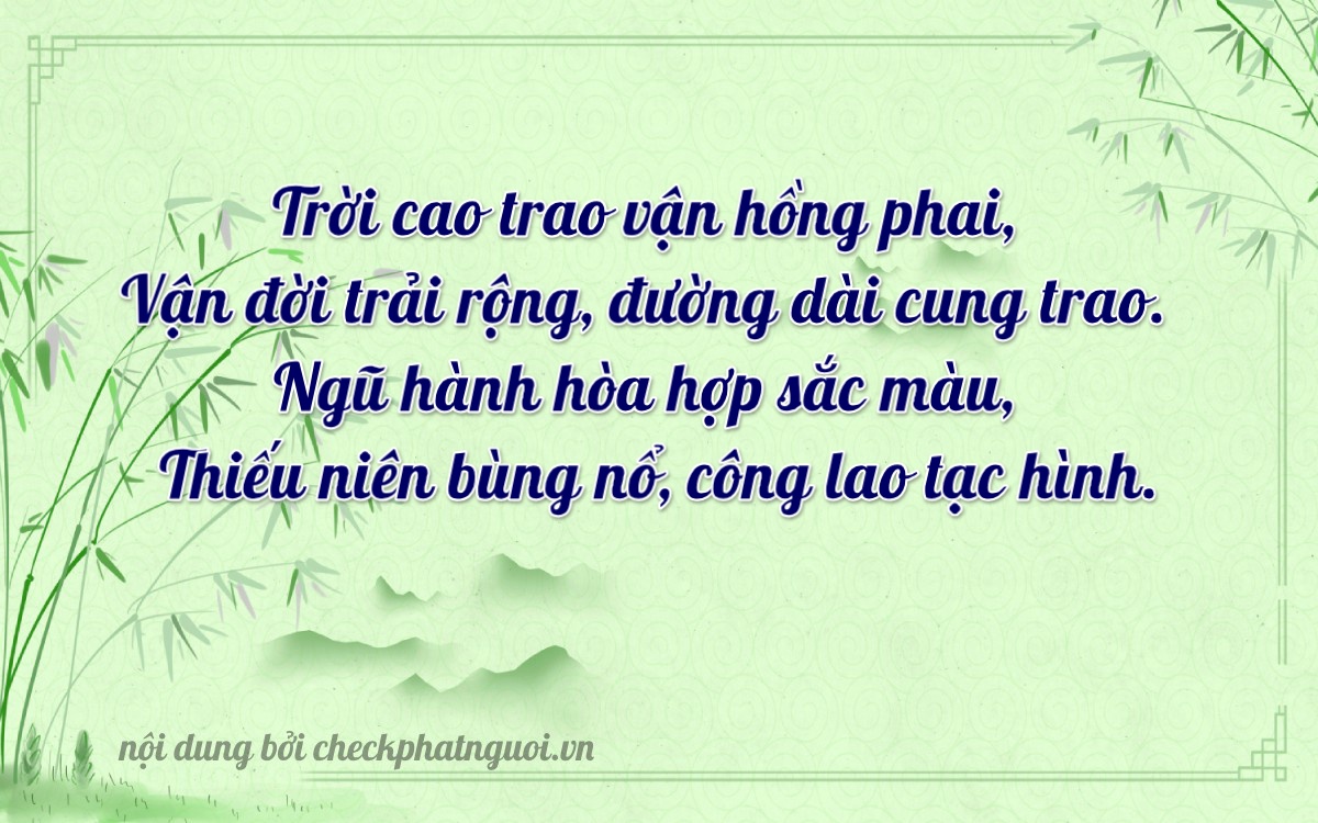 Bài thơ ý nghĩa cho <b>biển số 70K-2088</b> tại website checkphatnguoi.vn