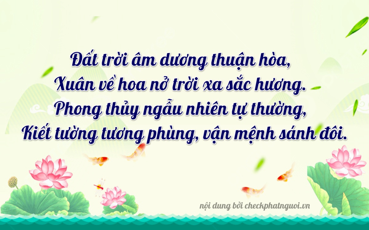Bài thơ ý nghĩa cho <b>biển số 70L1-12503</b> tại website checkphatnguoi.vn