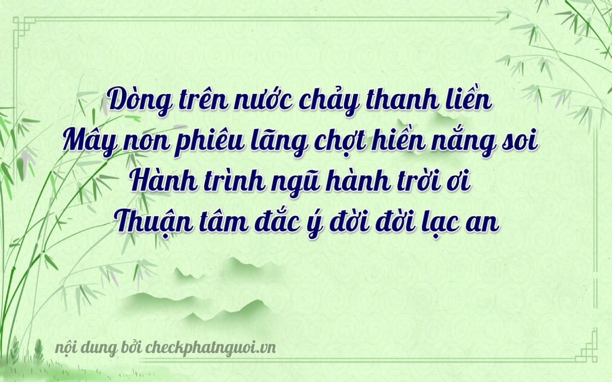 Bài thơ ý nghĩa cho <b>biển số 71A-15580</b> tại website checkphatnguoi.vn