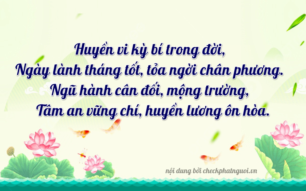 Bài thơ ý nghĩa cho <b>biển số 71AA-22854</b> tại website checkphatnguoi.vn