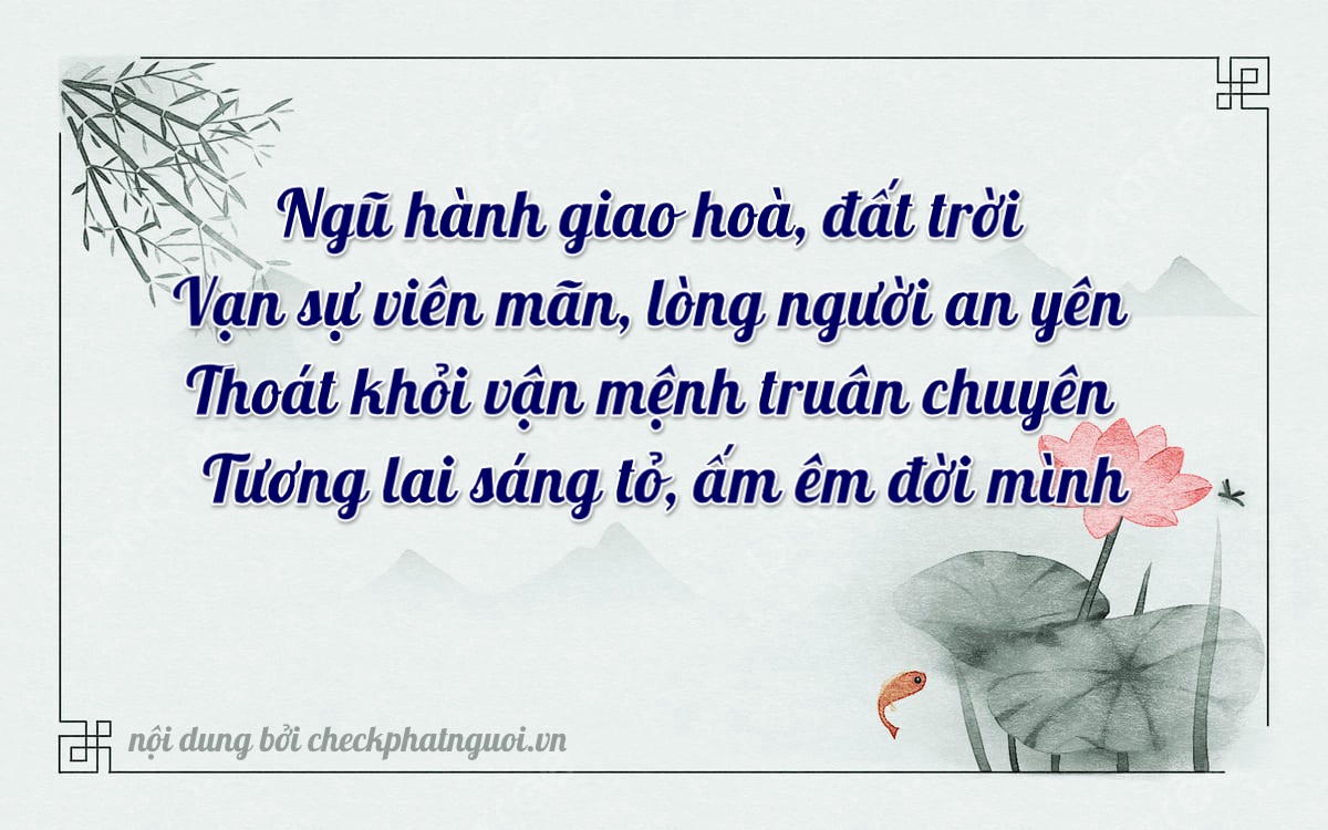Bài thơ ý nghĩa cho <b>biển số 71B-40627</b> tại website checkphatnguoi.vn