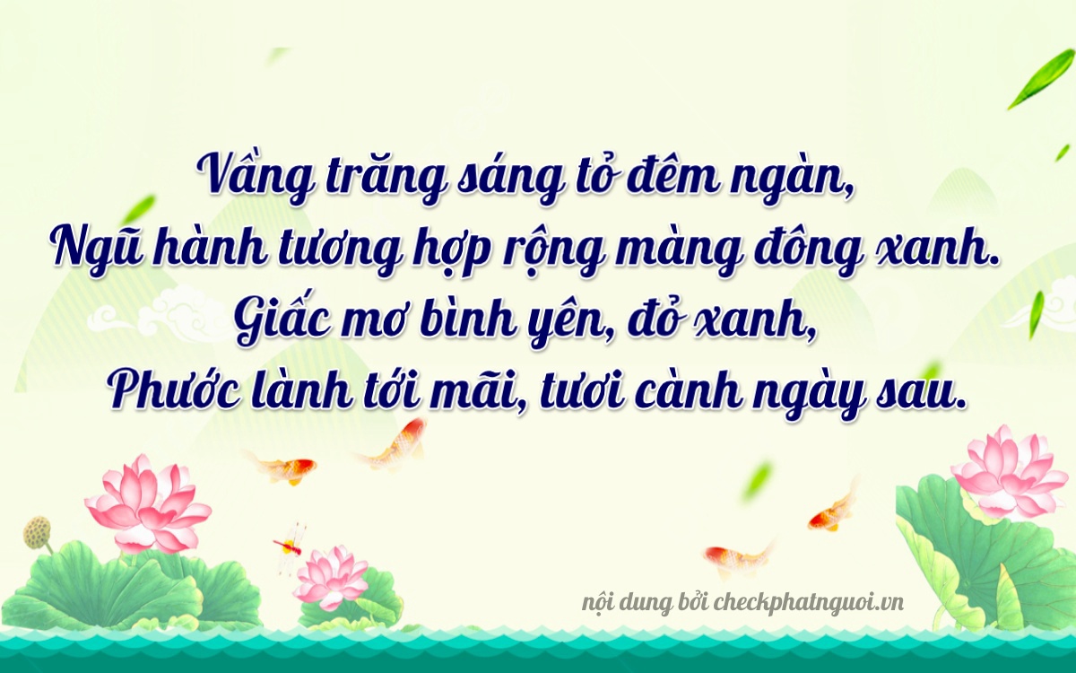 Bài thơ ý nghĩa cho <b>biển số 71E-00348</b> tại website checkphatnguoi.vn