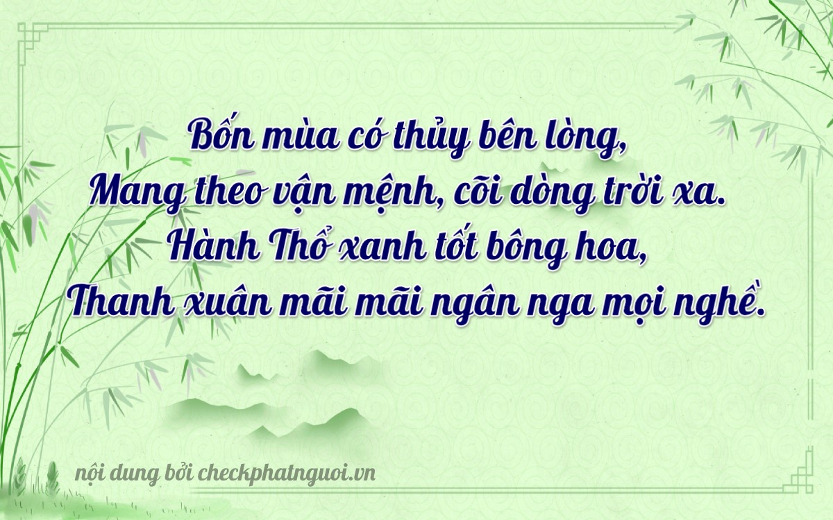 Bài thơ ý nghĩa cho <b>biển số 72A-04572</b> tại website checkphatnguoi.vn