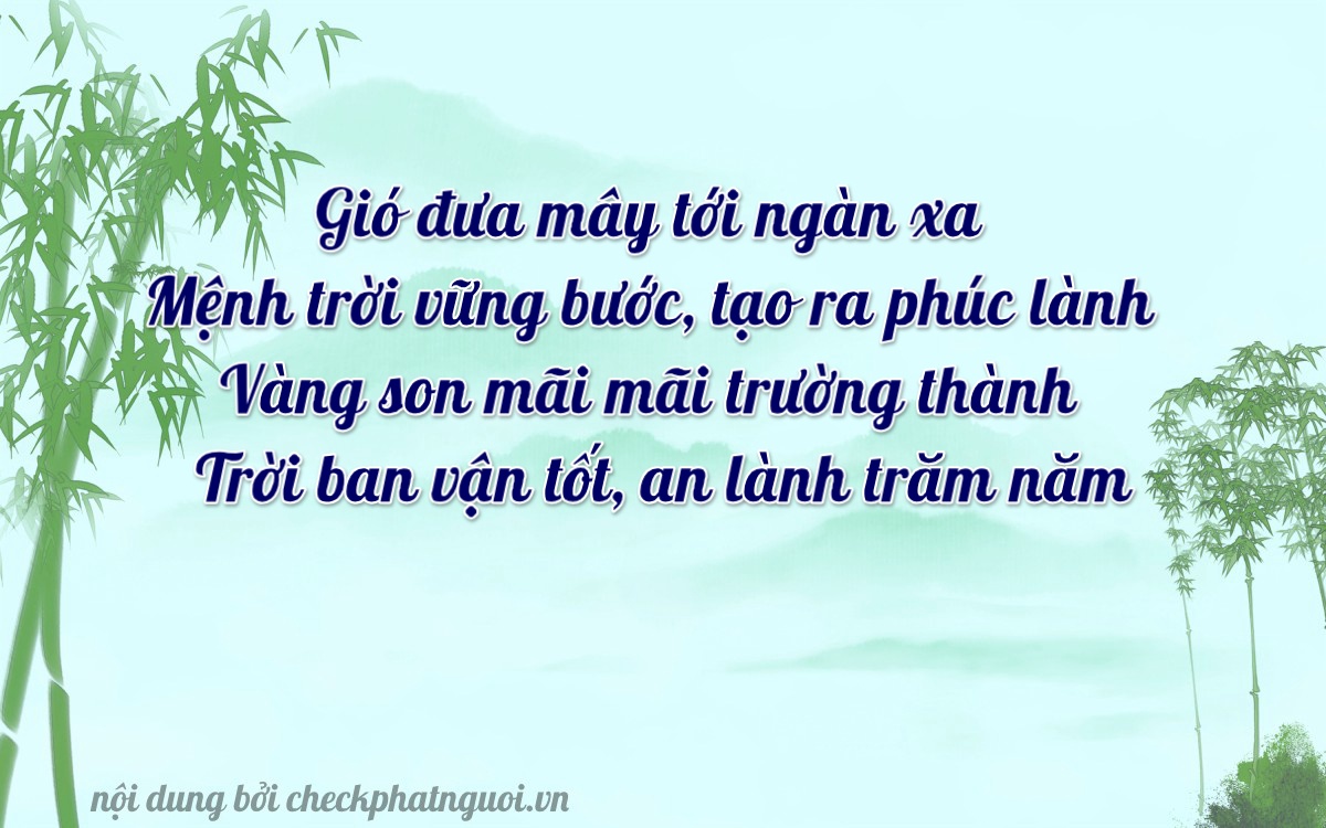 Bài thơ ý nghĩa cho <b>biển số 72A-10838</b> tại website checkphatnguoi.vn