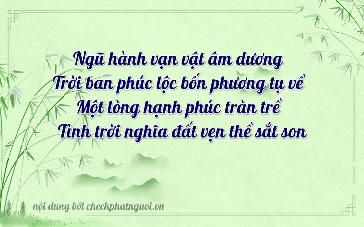 Bài thơ ý nghĩa cho <b>biển số 72A-10869</b> tại website checkphatnguoi.vn