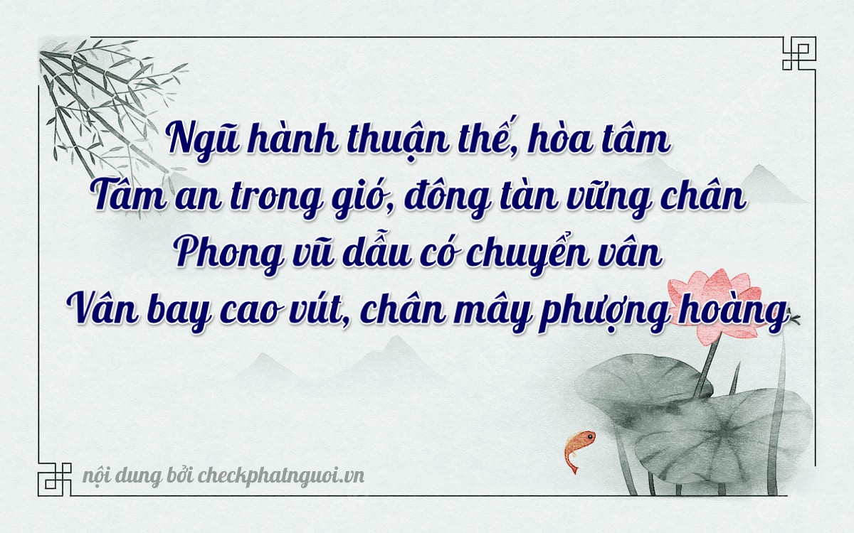 Bài thơ ý nghĩa cho <b>biển số 72A-17768</b> tại website checkphatnguoi.vn