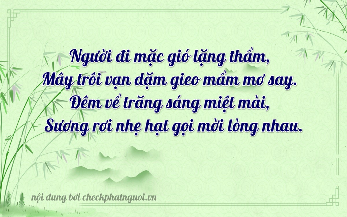 Bài thơ ý nghĩa cho <b>biển số 72A-19225</b> tại website checkphatnguoi.vn