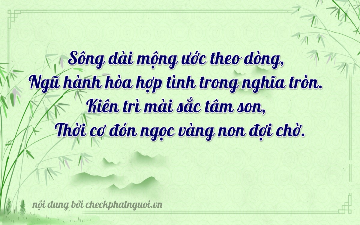 Bài thơ ý nghĩa cho <b>biển số 72A-24636</b> tại website checkphatnguoi.vn