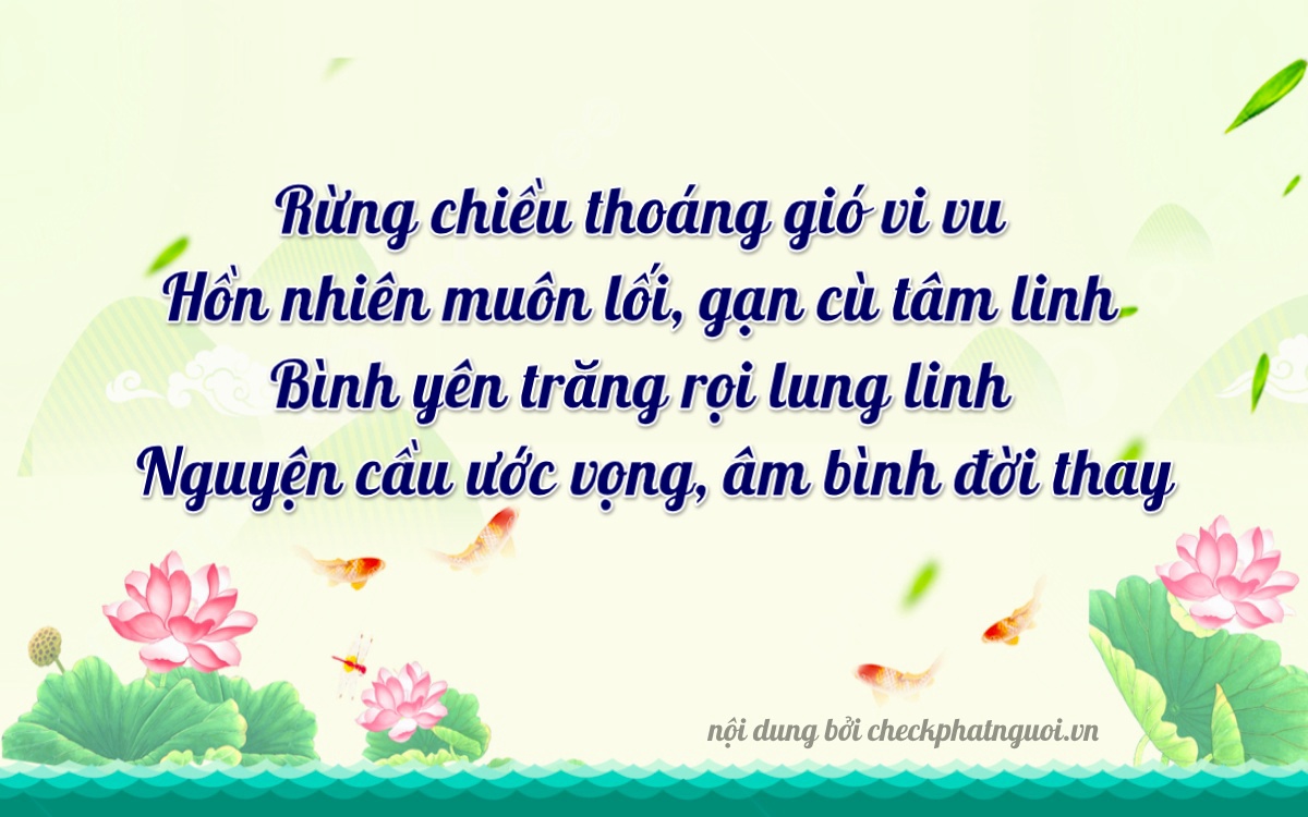 Bài thơ ý nghĩa cho <b>biển số 72A-40176</b> tại website checkphatnguoi.vn