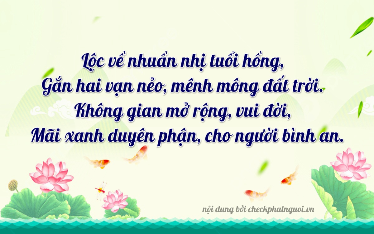 Bài thơ ý nghĩa cho <b>biển số 72A-60079</b> tại website checkphatnguoi.vn