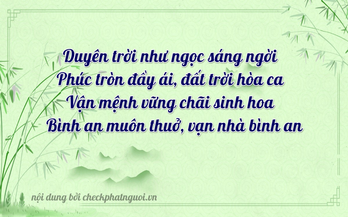 Bài thơ ý nghĩa cho <b>biển số 72A-68880</b> tại website checkphatnguoi.vn