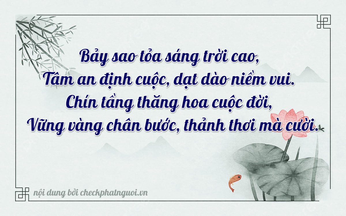 Bài thơ ý nghĩa cho <b>biển số 72A-79035</b> tại website checkphatnguoi.vn