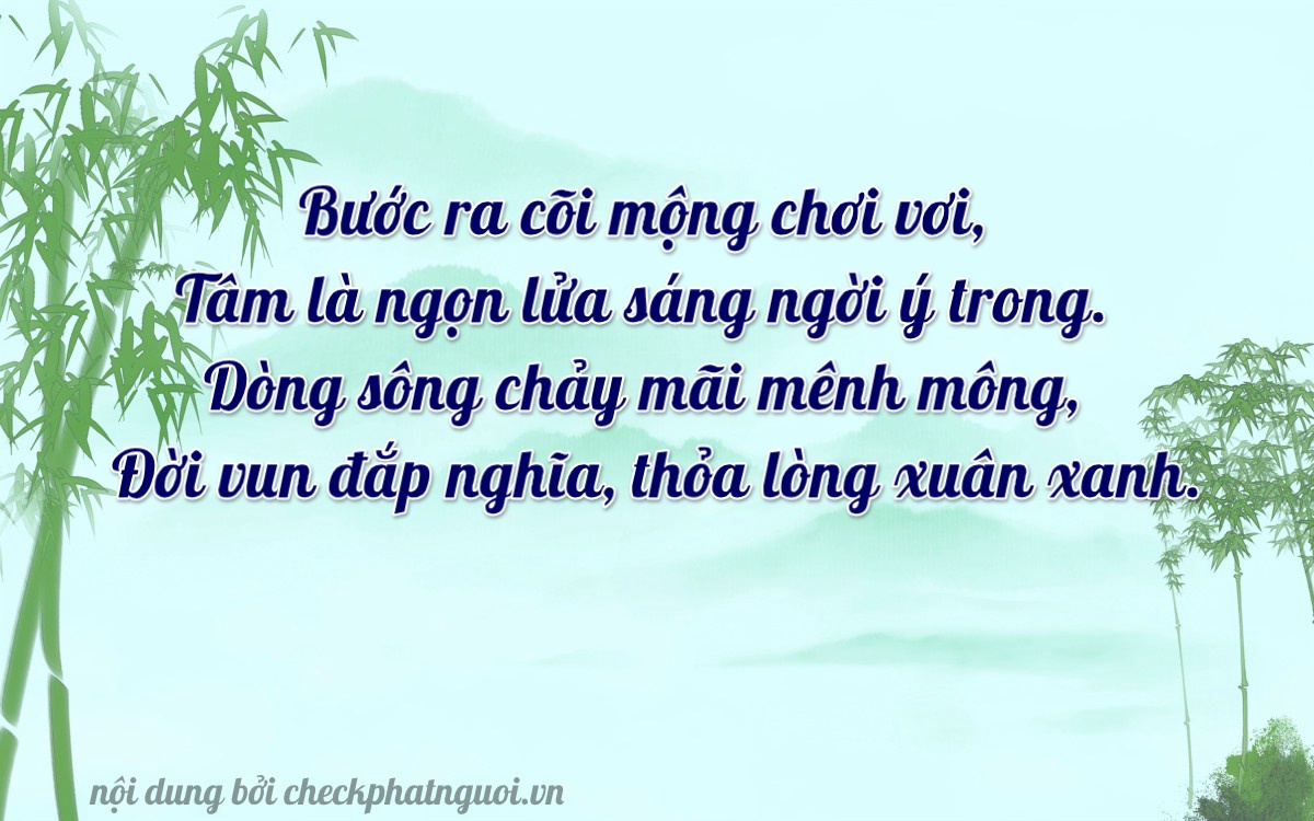 Bài thơ ý nghĩa cho <b>biển số 72A-82074</b> tại website checkphatnguoi.vn