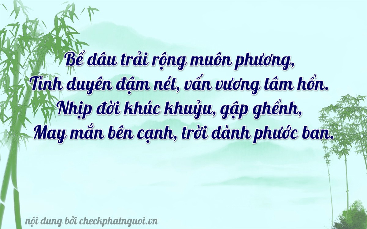 Bài thơ ý nghĩa cho <b>biển số 72A-82517</b> tại website checkphatnguoi.vn