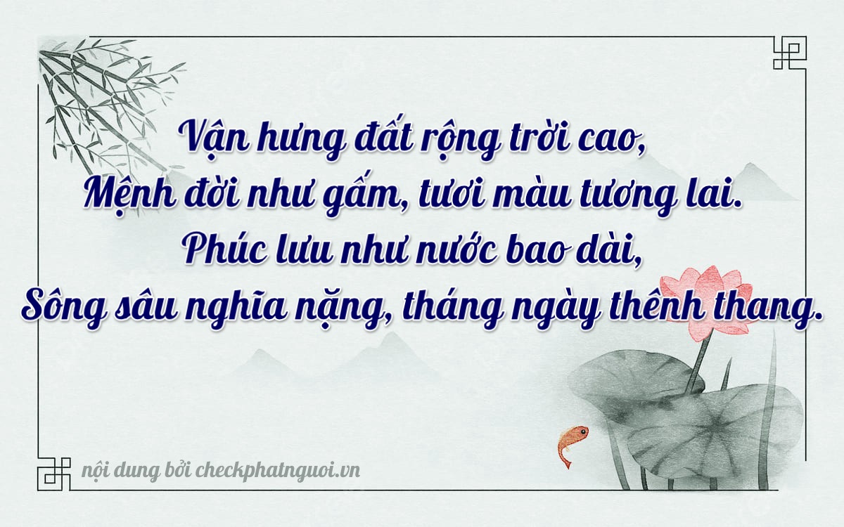 Bài thơ ý nghĩa cho <b>biển số 72A-88558</b> tại website checkphatnguoi.vn