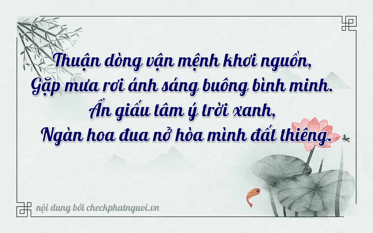Bài thơ ý nghĩa cho <b>biển số 72A-88735</b> tại website checkphatnguoi.vn