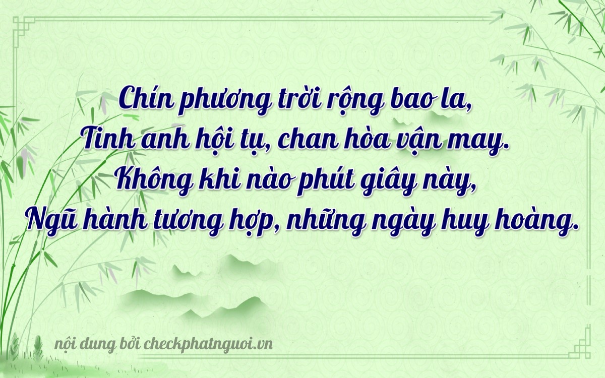 Bài thơ ý nghĩa cho <b>biển số 72A-92054</b> tại website checkphatnguoi.vn