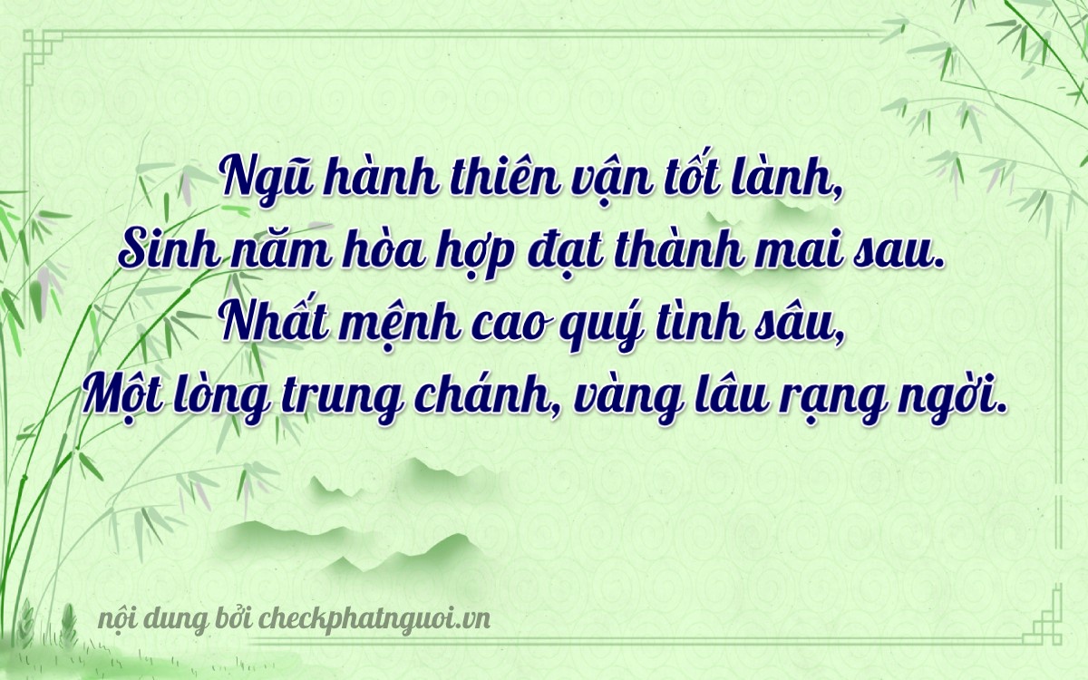 Bài thơ ý nghĩa cho <b>biển số 72AC-11591</b> tại website checkphatnguoi.vn