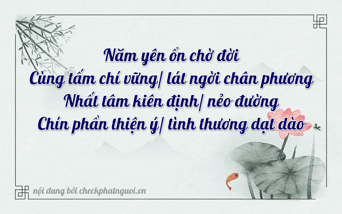 Bài thơ ý nghĩa cho <b>biển số 72AC-15169</b> tại website checkphatnguoi.vn