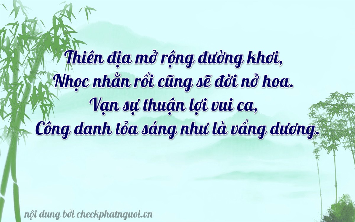 Bài thơ ý nghĩa cho <b>biển số 72AF-14314</b> tại website checkphatnguoi.vn