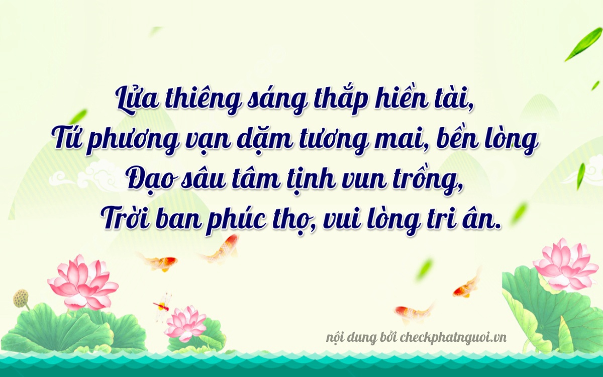 Bài thơ ý nghĩa cho <b>biển số 72C-12466</b> tại website checkphatnguoi.vn