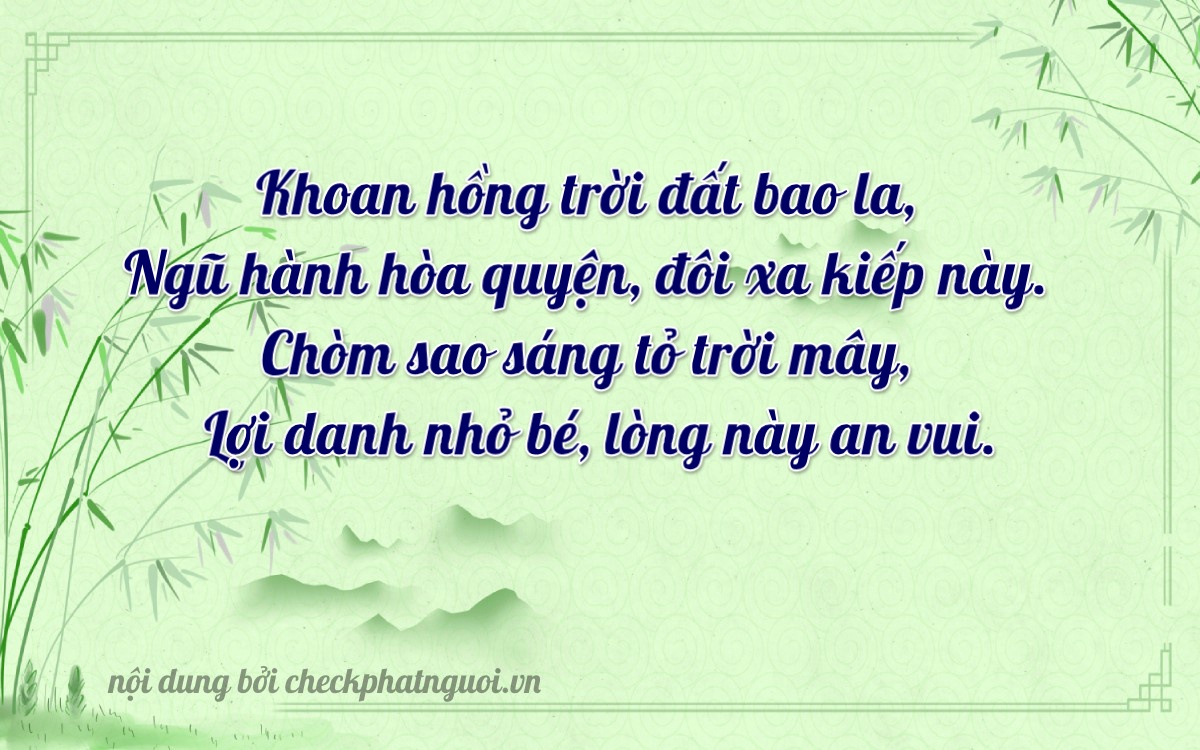 Bài thơ ý nghĩa cho <b>biển số 72C1-30894</b> tại website checkphatnguoi.vn